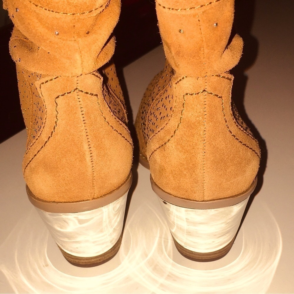 Gianni Bini Suede Boots, Western, Suede Studded Boots, 7, New … - Picture 5 of 5